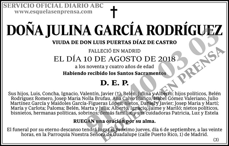 Julina García Rodríguez